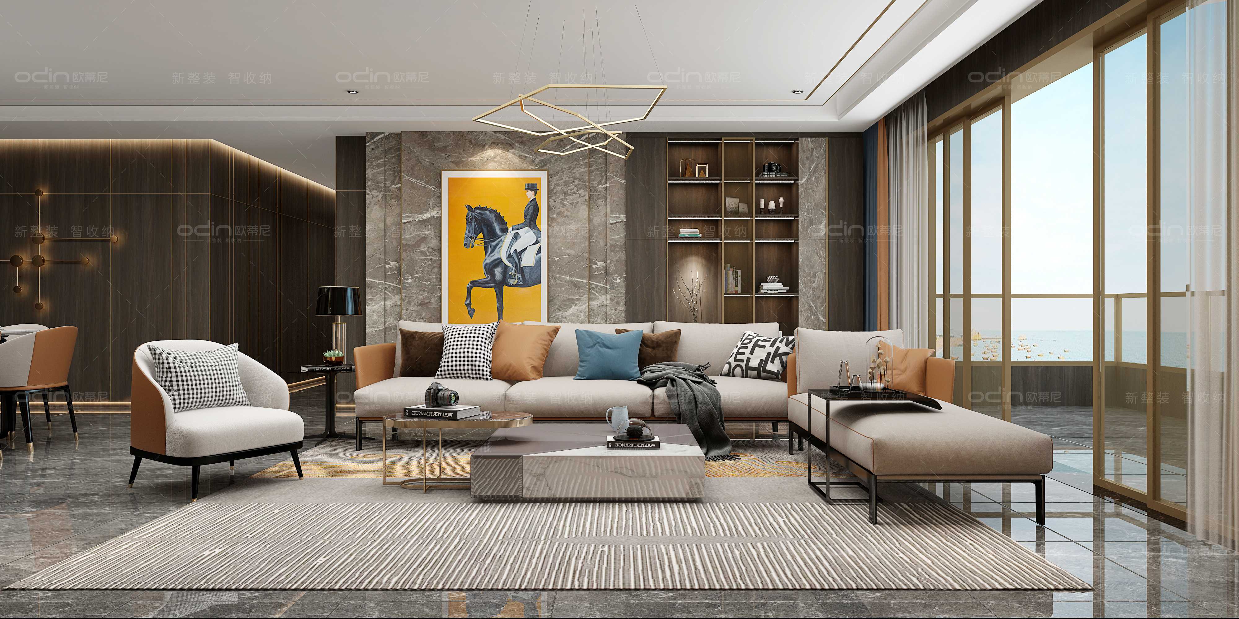 紳士范輕奢裝修風格2