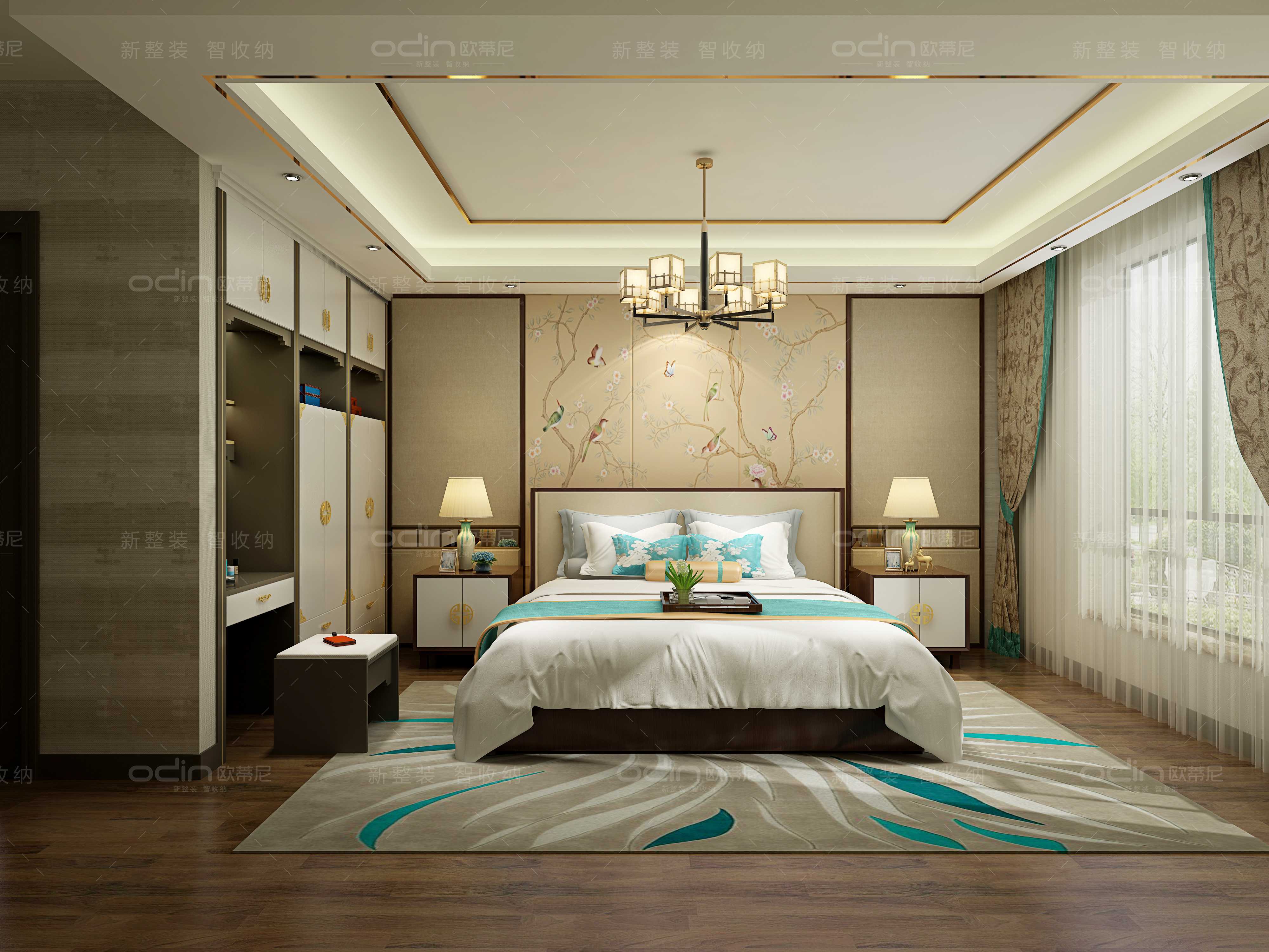 徽州韻新中式裝修風格7