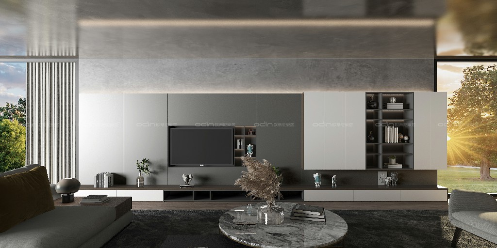 理查德輕奢極簡風格裝修效果圖2