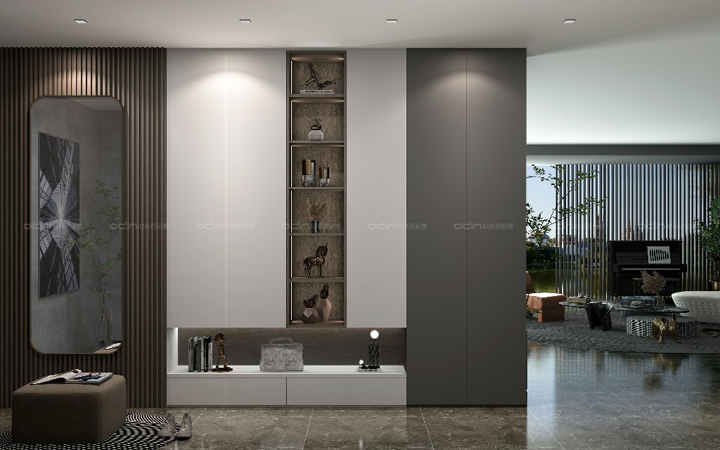 理查德輕奢極簡風格裝修效果圖4